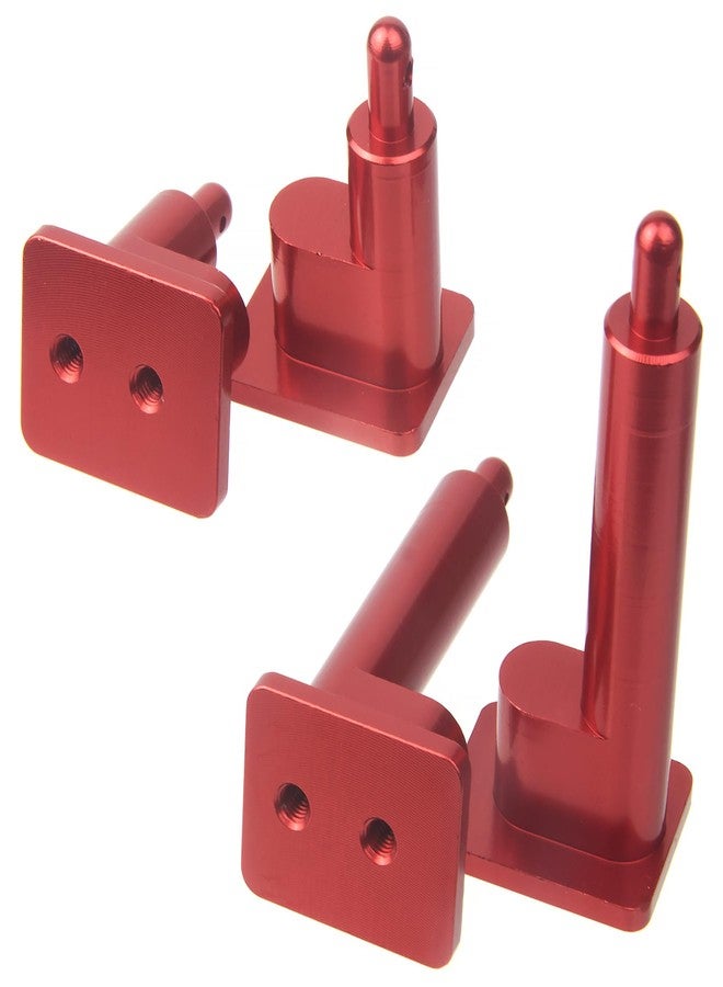 TOOMOD Super ClodBuster Aluminum Body Mounts Car Shell Fixing for Tamiya RC Car Super Clod Buster Upgrades Replace Parts (Red) - Image 2
